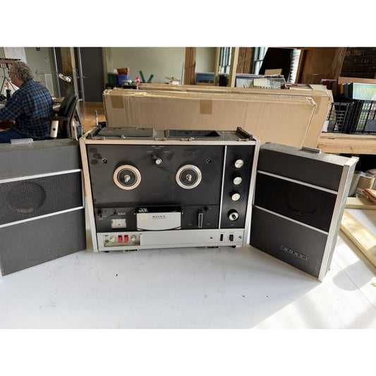 Sony TC-530 Stereo Reel to Reel Tape Player/Recorder Vintage 1960's