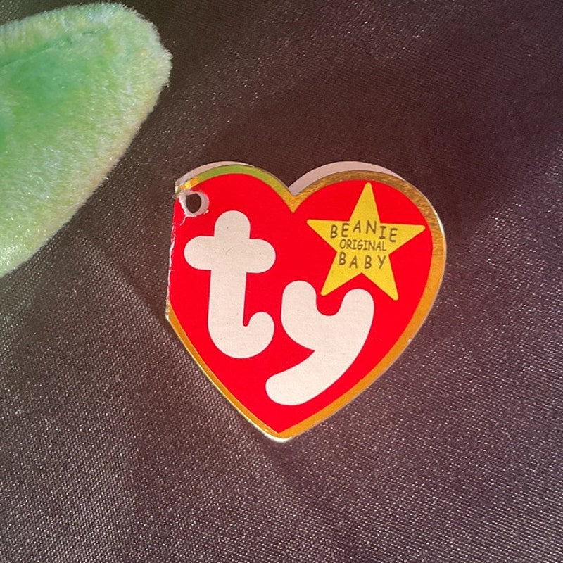 Vintage TY Beanie Baby - "Kicks," 1998