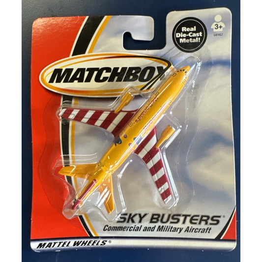 2000 Matchbox Sky Buster McDonald’s Plane – Boeing 747 Diecast (1:64, NIB)