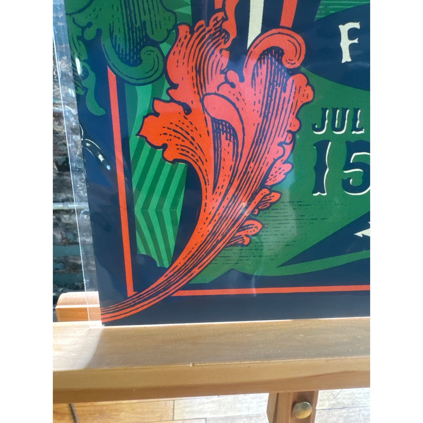 Dead & Co 7/15-16/16 Fenway Helton Poster 1963 of 2050