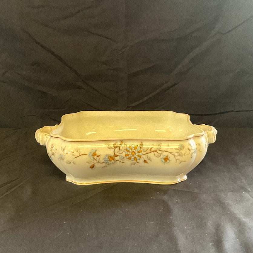 Antique Porcelain Haviland & Co. Square Serving Bowl