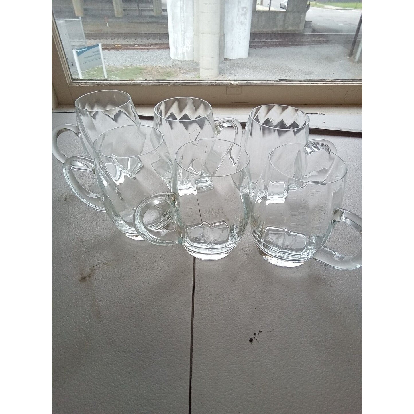 Set of 6 Tankard Glasses