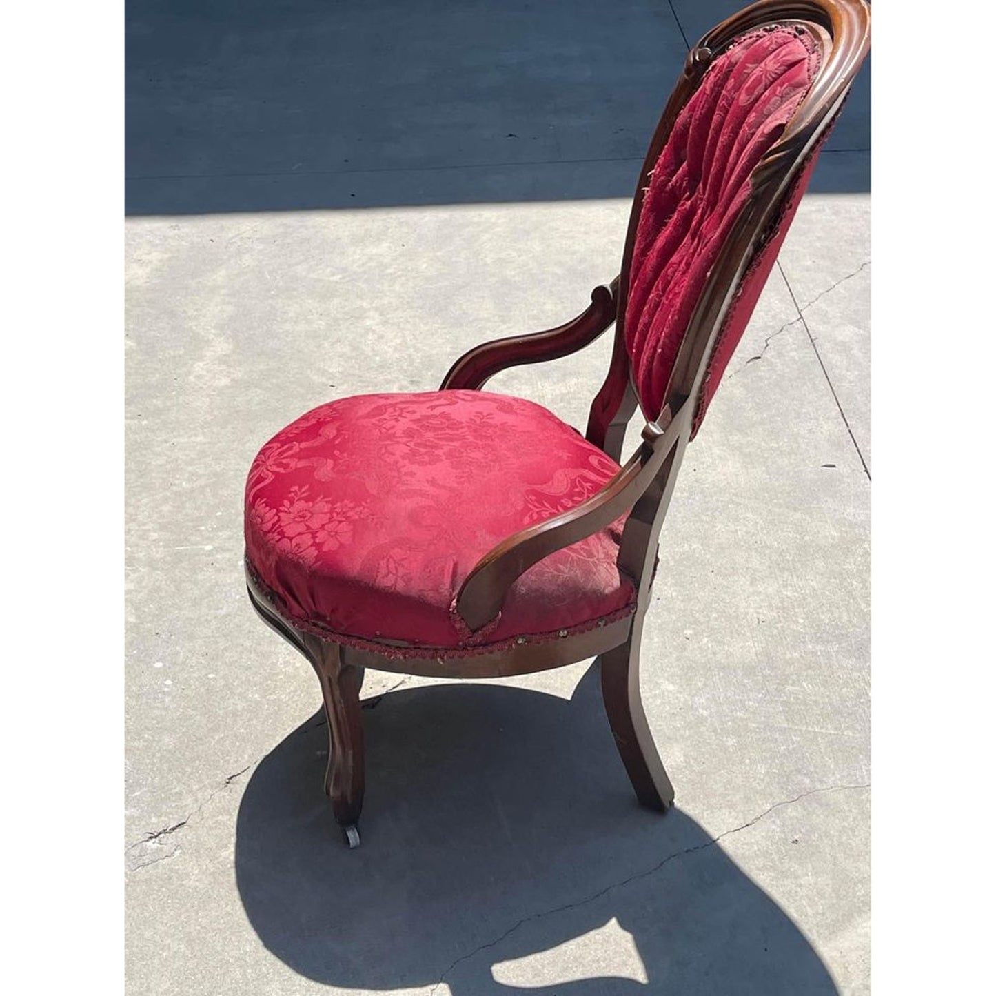 Woman’s American Victorian Parlor Side Chair