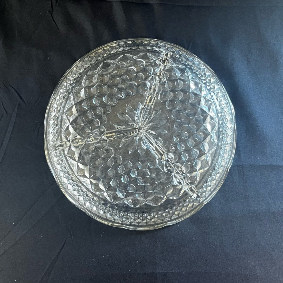 Vintage Wexford Three Part Divided Relish Plate