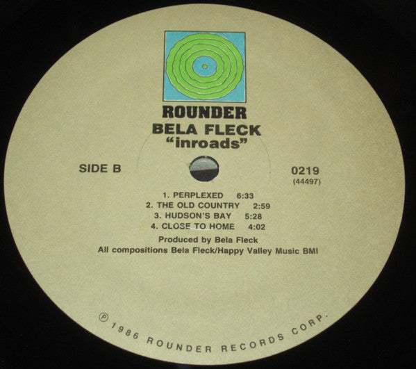 Béla Fleck : Inroads (LP,Album)