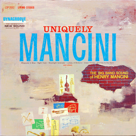 Henry Mancini And His Orchestra : Uniquely Mancini (LP,Album,Stereo)