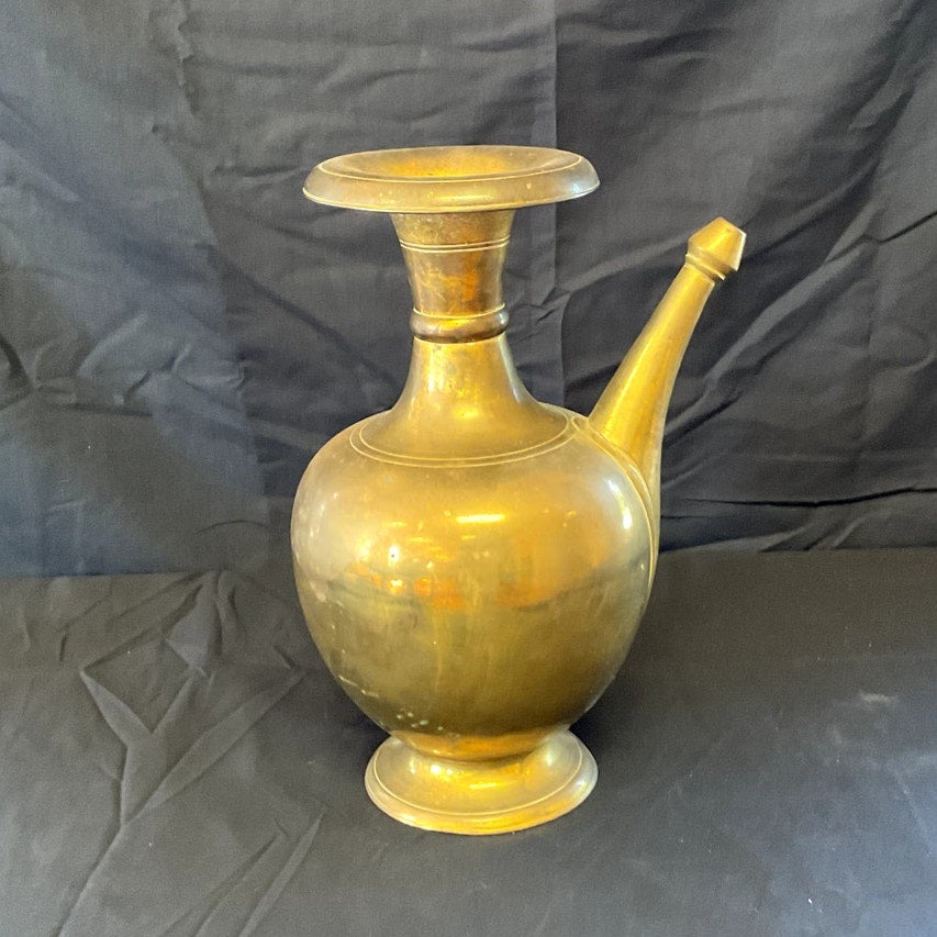 Brass Spouted Pot/Pitcher