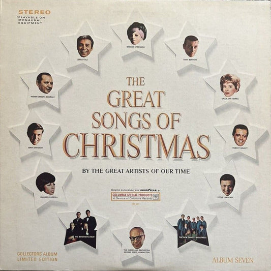 Various : The Great Songs Of Christmas - Album Seven (LP,Compilation,Stereo,Limited Edition)