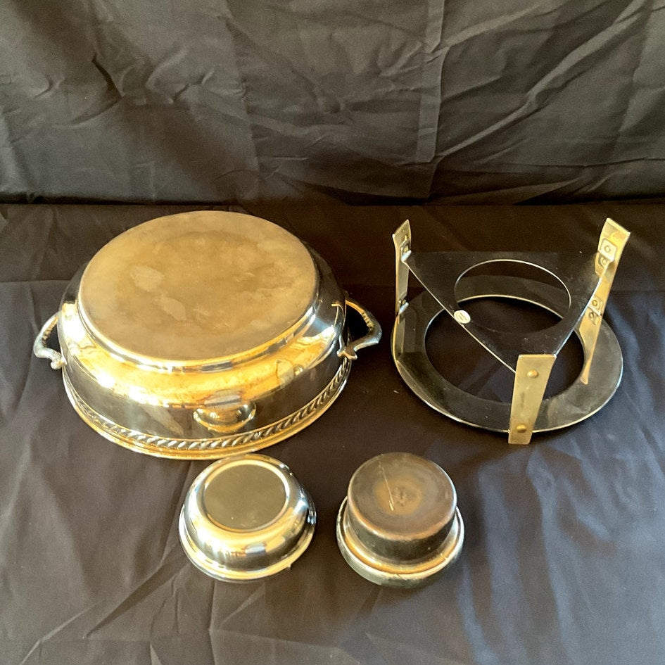 Silver-Plated Chafing Dish