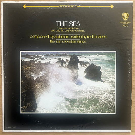 The San Sebastian Strings : The Sea (LP,Album,Reissue,Stereo)