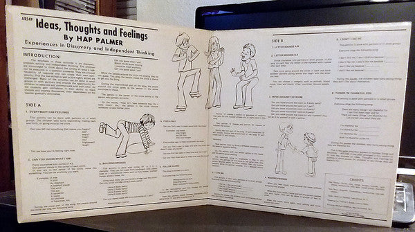 Hap Palmer : Ideas, Thoughts And Feelings (LP)