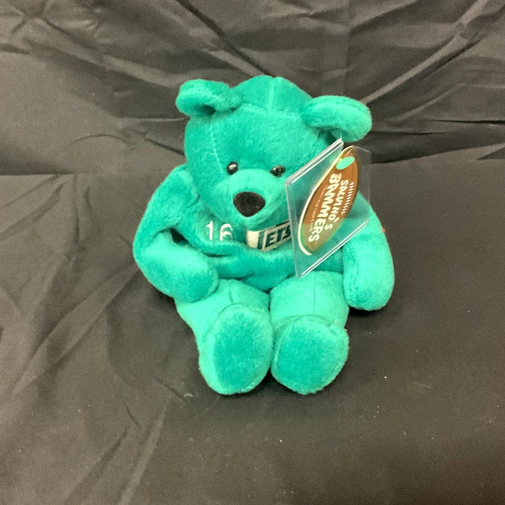 Salvino's Bammers Jets Vinny Testaverde Plush Bear