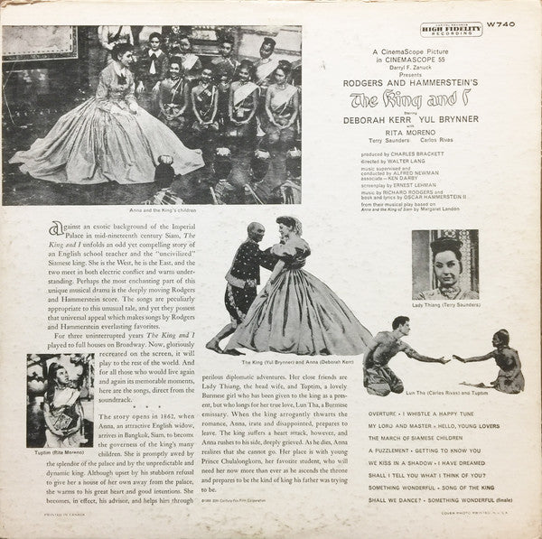 Rodgers & Hammerstein : The King And I (LP,Album,Mono)