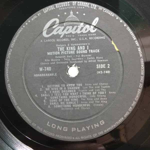 Rodgers & Hammerstein : The King And I (LP,Album,Mono)