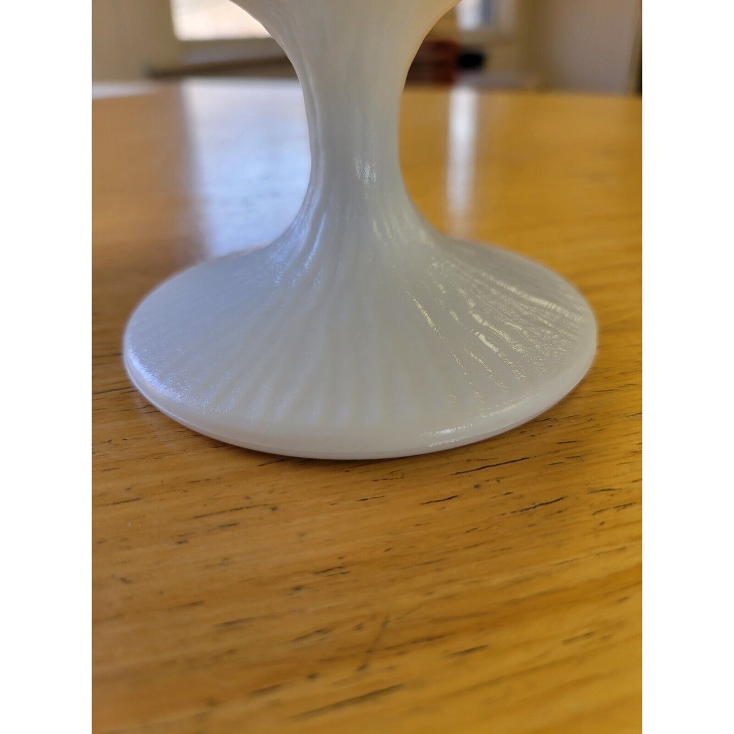 1975 F.T.D. Milk Glass Pedestal Bowl Planter