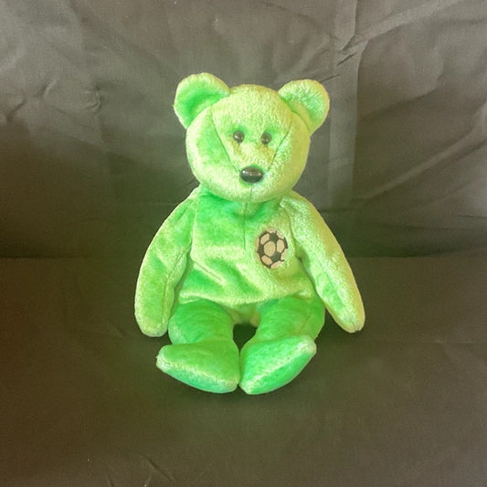 Vintage TY Beanie Baby - "Kicks," 1998