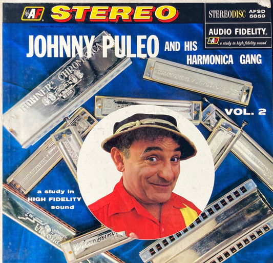 Johnny Puleo And His Harmonica Gang : Johnny Puleo And His Harmonica Gang - Volume 2 (LP,Stereo,Album)