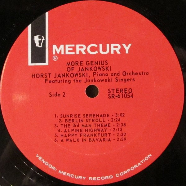 Horst Jankowski : More Genius Of Jankowski (LP,Album,Stereo)