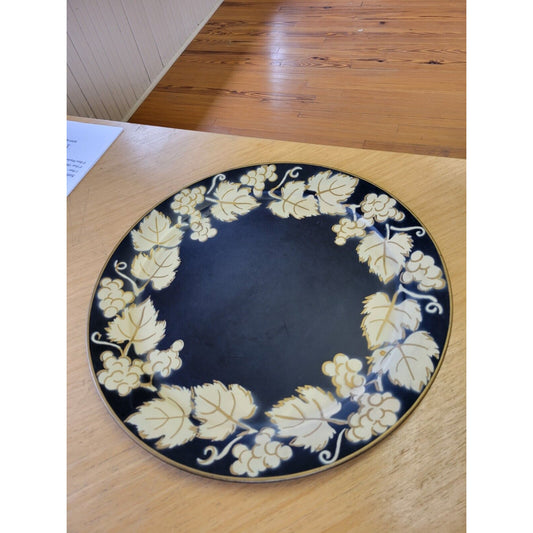 Vintage 19" Metal Social Supper Tray