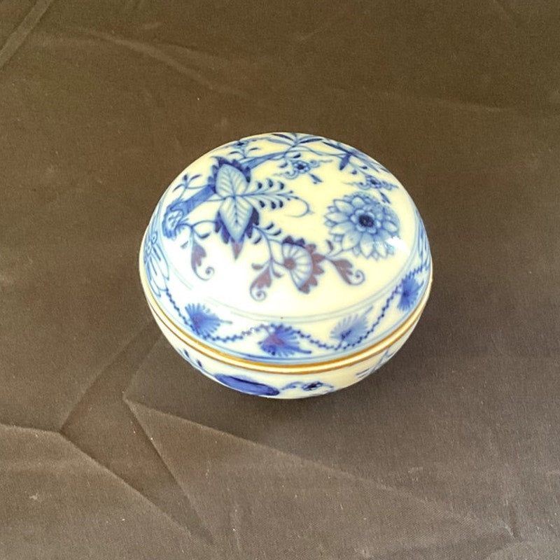 Meissen Porcelain Trinket Jar