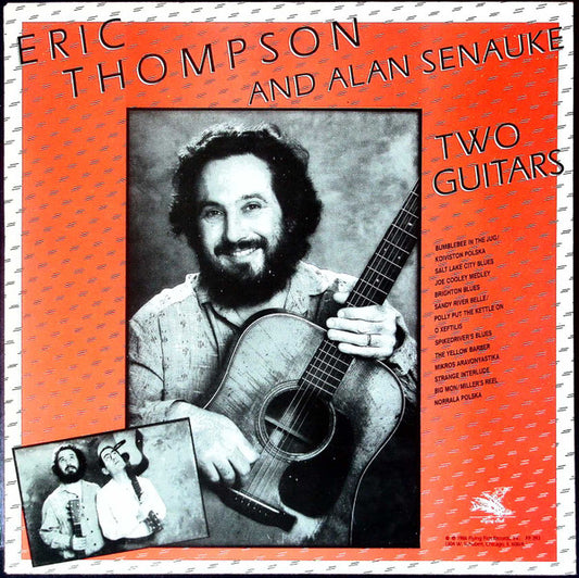 Eric Thompson (4) And Alan Senauke : Two Guitars (LP,Album)