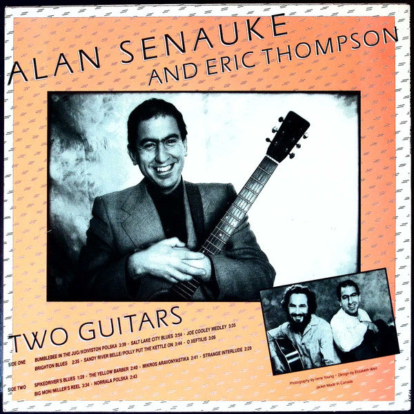Eric Thompson (4) And Alan Senauke : Two Guitars (LP,Album)