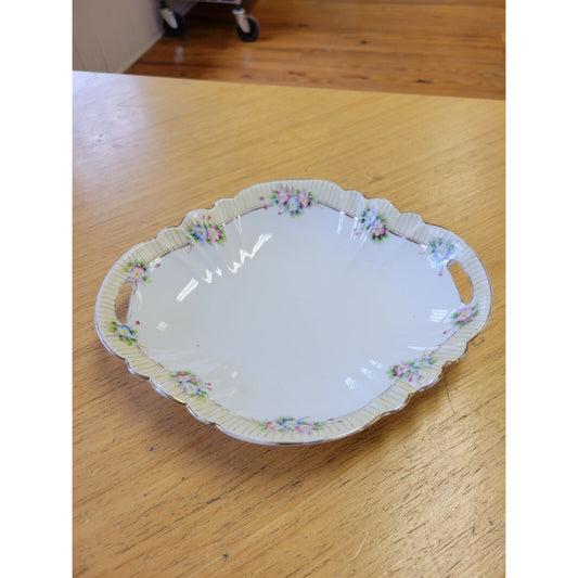 Antique Nippon Hand Painted Relish/Pickle Dish