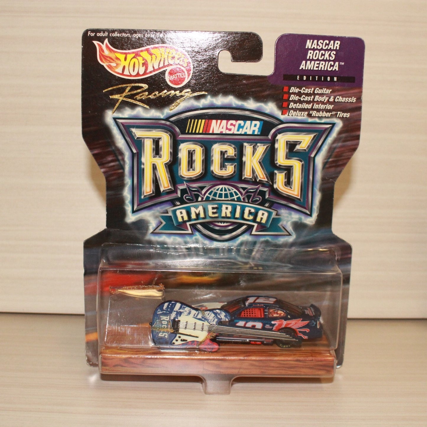 Lot of 5: Die-Cast Hot Wheels w/ Collectible Guitar  (Items 25282, 25283, 25284, 25289 and 25296)