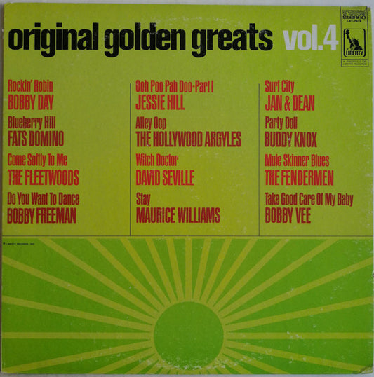 Various : Original Golden Greats Vol. 4 (LP,Compilation)