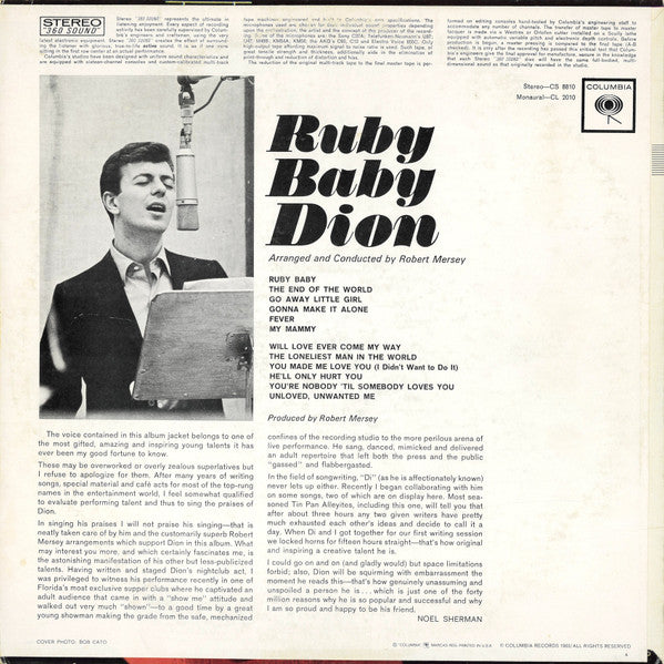 Dion (3) : Ruby Baby (LP,Album,Stereo)
