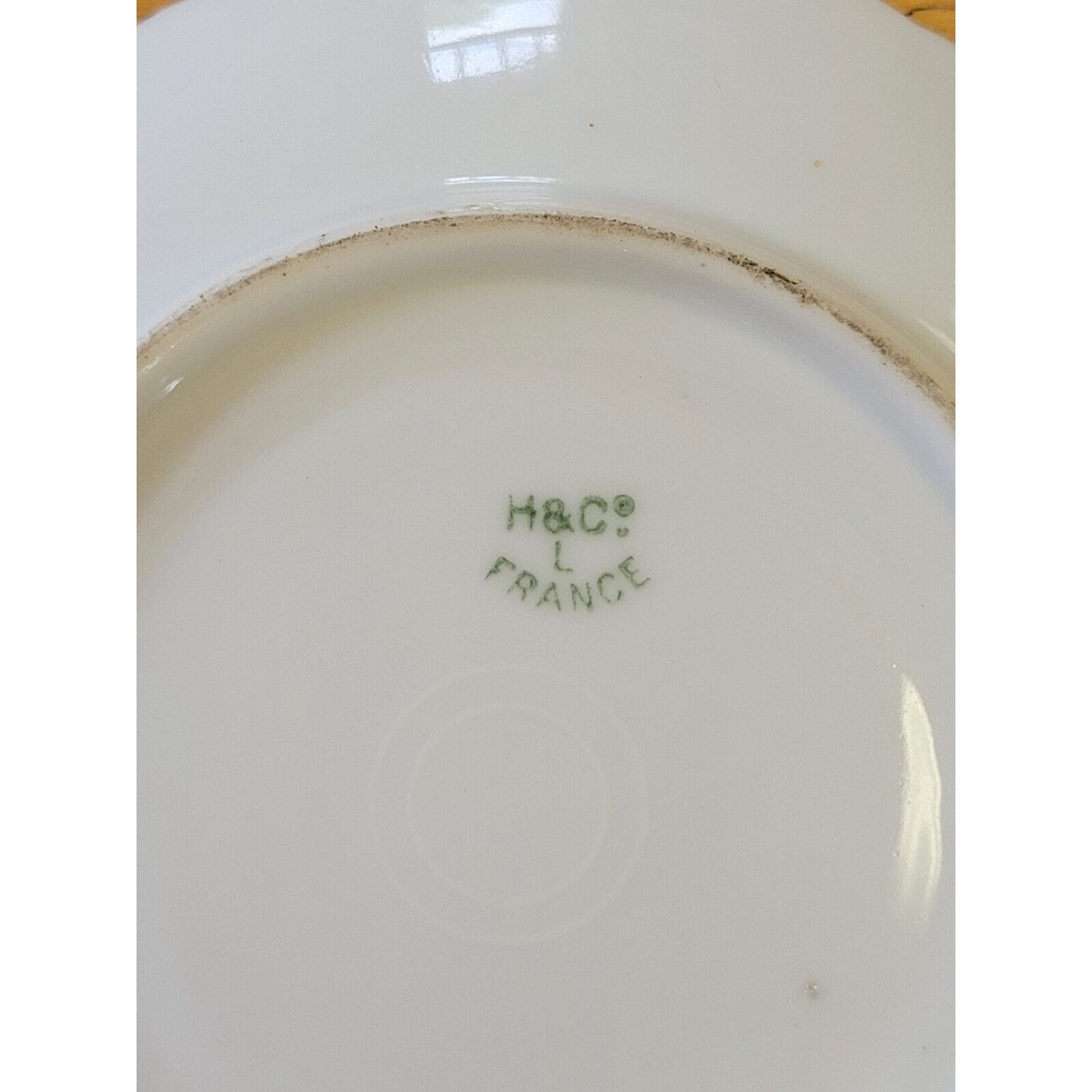 Antique Limoges Haviland & Co. Porcelain Saucer