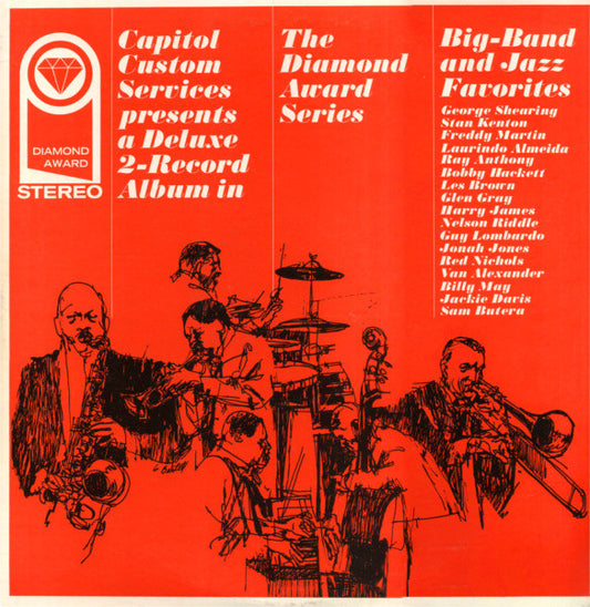 Various : Big Band And Jazz Favorites (LP,Compilation,Stereo)