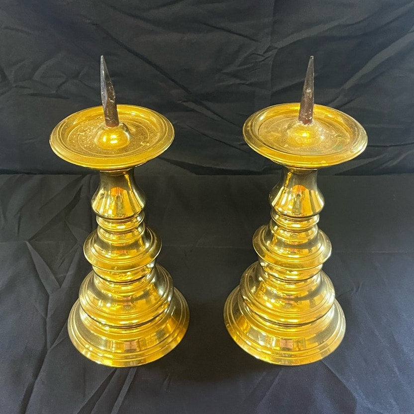 Spiked Candlestick - Pair