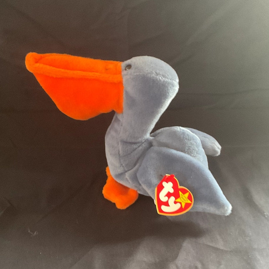 Vintage TY Beanie Baby - "Scoop, " 1996