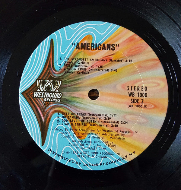Byron MacGregor : Americans (LP,Album,Stereo)