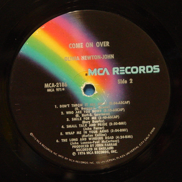 Olivia Newton-John : Come On Over (LP,Album)