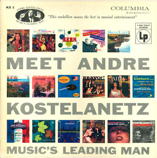 André Kostelanetz And His Orchestra : Meet Andre Kostelanetz (LP, Comp, Mono)