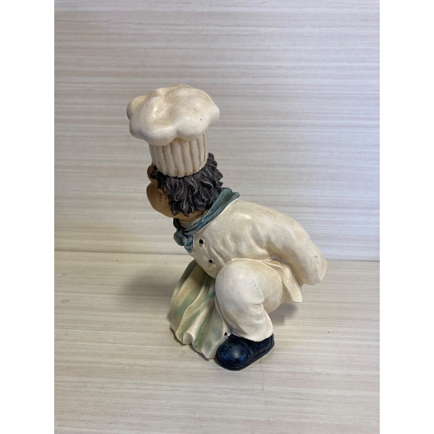 VINTAGE RESIN CHEF WINE BOTTLE REST/HOLDER