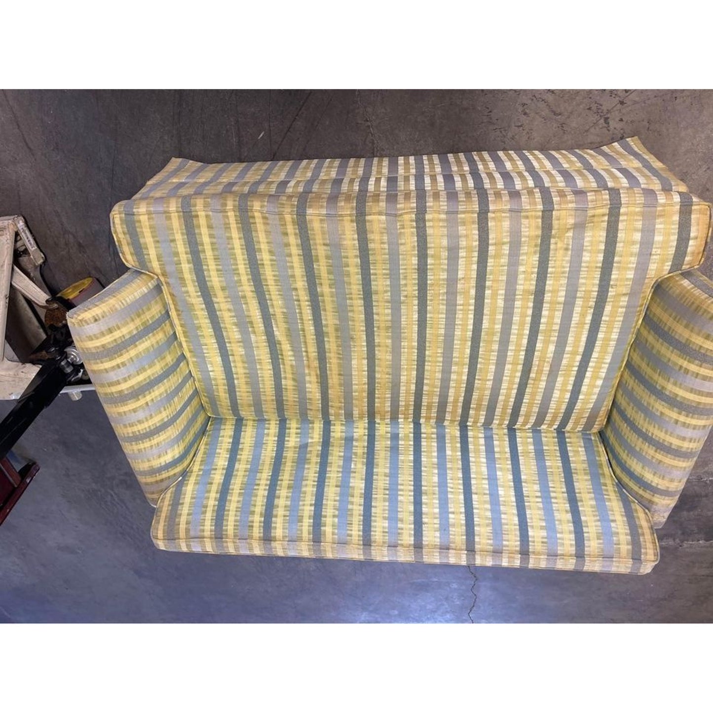 Striped Loveseat