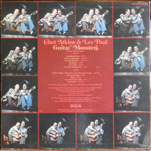 Chet Atkins And Les Paul : Guitar Monsters (LP,Album,Reissue,Stereo)