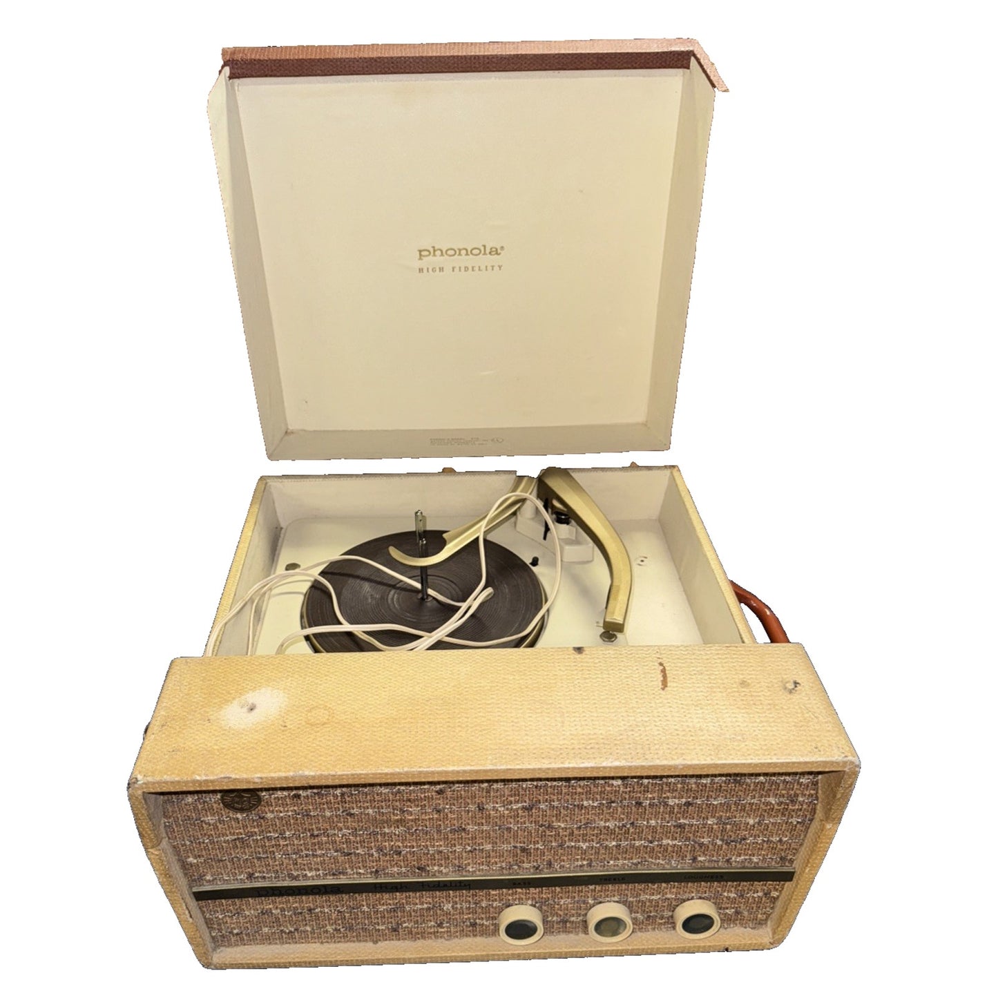 Vtg Phonola 958 Record By Walters Conley Co. Tested Working