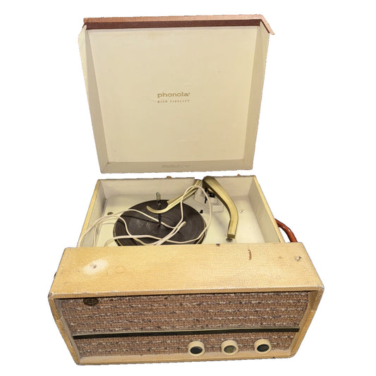 Vtg Phonola 958 Record By Walters Conley Co. Tested Working