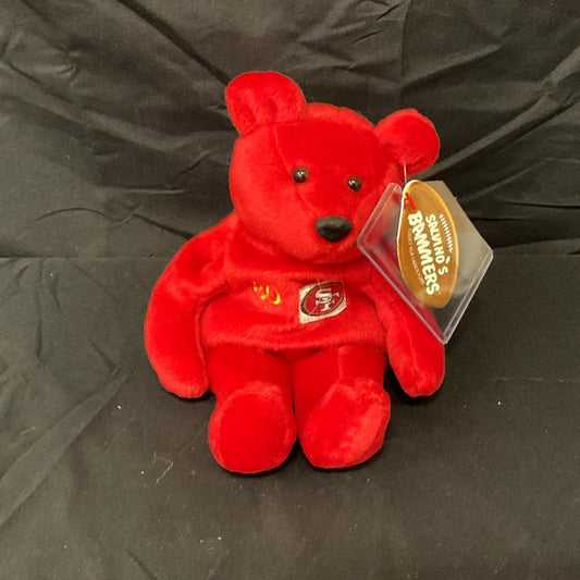 Salvino's Bammers 49ers Jerry Rice Plush Bear