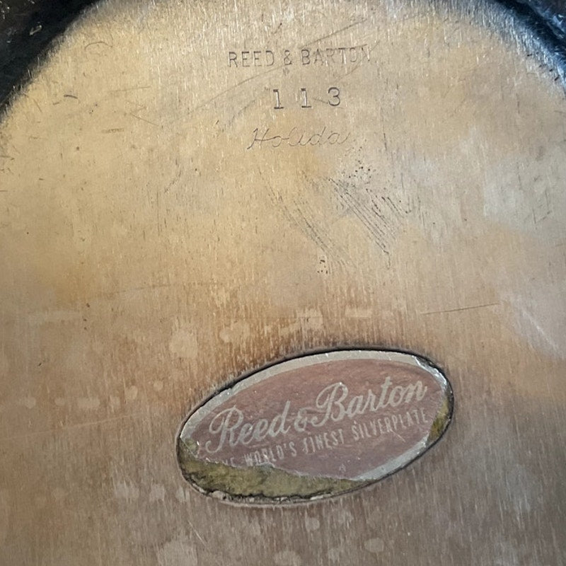 Reed & Barton "Holiday" Plate