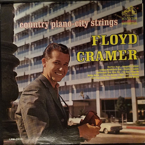Floyd Cramer : Country Piano-City Strings (LP,Album,Mono)
