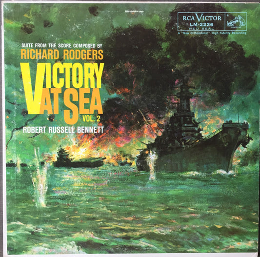 Richard Rodgers, Robert Russell Bennett : Victory At Sea Vol. 2 (LP,Album,Reissue,Mono)
