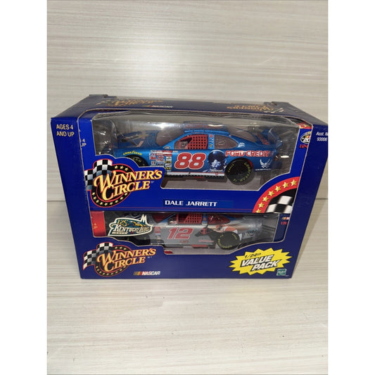 Winner's Circle 1:24 Die Cast #88 Ford Credit #12 Derby Value Pack NASCAR NIB