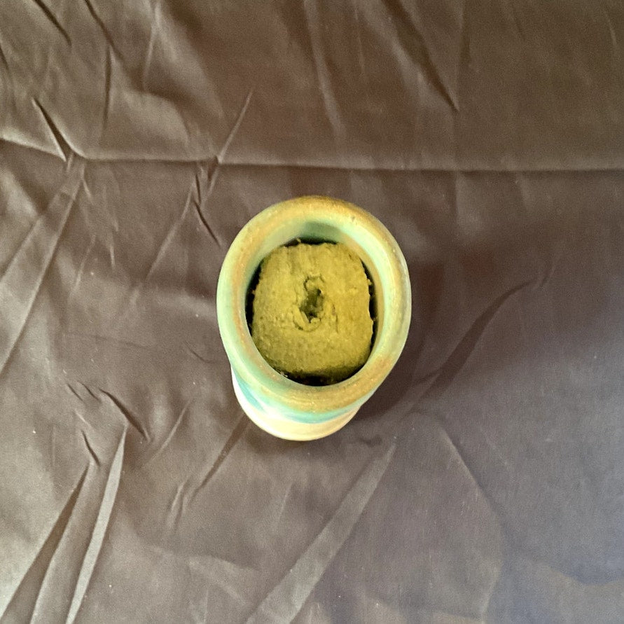 Hand Made Pottery Vase Signed by Artist circa 1970s