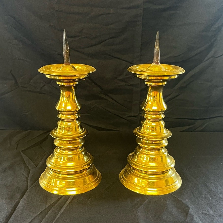 Spiked Candlestick - Pair