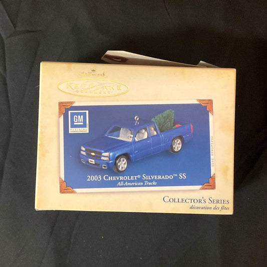 Hallmark 2003 Chevrolet Silverado SS Ornament